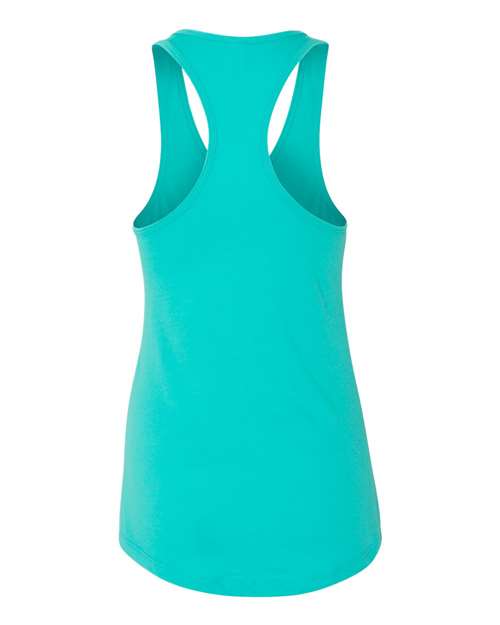 Next Level 1533, Women's Ideal Racerback Tank, Tahiti Blue