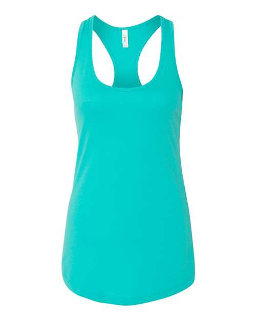 Next Level 1533, Women's Ideal Racerback Tank, Tahiti Blue
