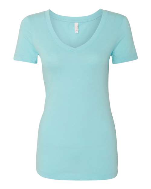 Next Level 1540, Women's Ideal V-neck Tee, Cancun