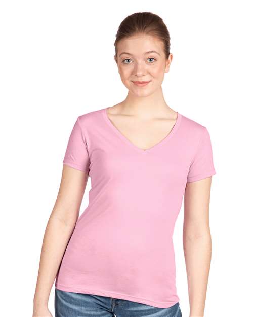 Next Level 1540, Women's Ideal V-neck Tee, Lilac