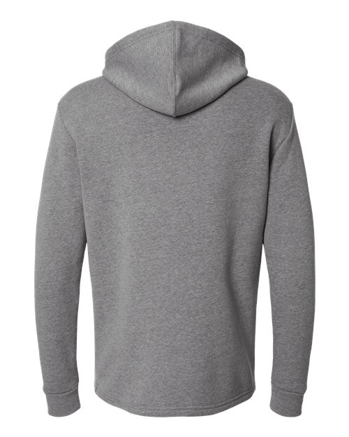Next Level 9300, Unisex Malibu Welt Pocket Hoodie Sweatshirt, Heather Grey