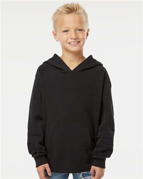 Youth Lightweight Special Blend Raglan Hooded Sweatshirt - - 4235 - Toronto Screen Printing- Color