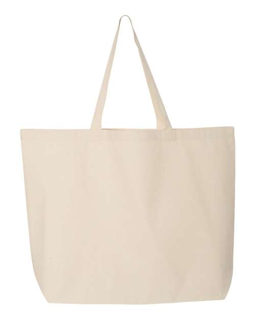 Q-Tees Q600, 25l Jumbo Tote, Natural