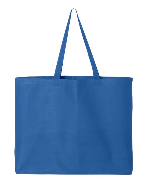 25L Jumbo Tote - - 4324 - Toronto Embroidery Royal One Size bulk orders carry bags custom bags custom decoration custom embroidery durable embroidered bags embroidery service fast turnaround long lasting premium quality professional embroidery professional grade toronto embroidery tote bags