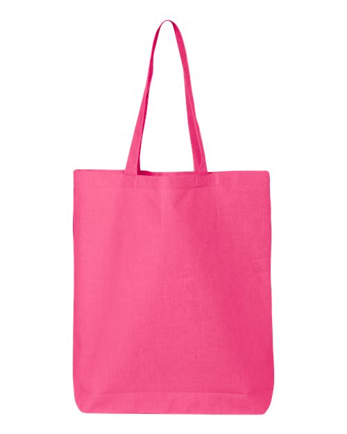 Q-Tees QTBG, 12l Economical Tote, Hot Pink