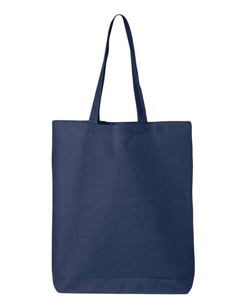 12L Economical Tote - - 4325 - Toronto Embroidery Navy One Size bulk orders carry bags custom bags custom decoration custom embroidery durable embroidered bags embroidery service fast turnaround long lasting premium quality professional embroidery professional grade toronto embroidery tote bags