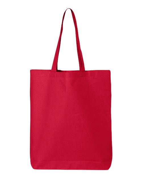 12L Economical Tote - - 4325 - Toronto Embroidery Red One Size bulk orders carry bags custom bags custom decoration custom embroidery durable embroidered bags embroidery service fast turnaround long lasting premium quality professional embroidery professional grade toronto embroidery tote bags