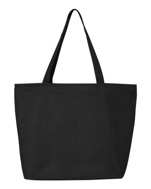 25L Zippered Tote - - 4327 Black One Size 17595 2023 Fall Style Guide Accessories Bags Canvas Company Store Bags Company Store Style Guide Cotton Cotton - 100% Cotton - Over 50% CSG Bags Accessories Festival Season FSG - Back to School Essentials FSG Greek Life Gusset Mens & Unisex No Visible Logos Q-Tees Q611 S&S Exclusive Brands School & Team Totes What's New CA