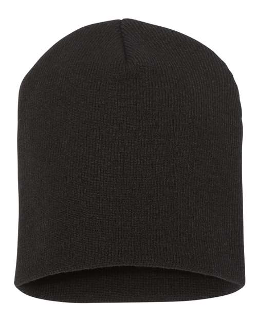 8 1/2" Beanie - - 4336 Black One Size 1500KC 18495 2023 Fall Style Guide Adult Back to School 2025 CA Beanies Cozy Essentials Fitness and Wellness FSG - Back to School Essentials FSG In the Stands Go To Basics Go To Fashion Headwear High Visibility Knit Mens & Unisex No Visible Logos One Size Outerwear Safety School & Team The Edit Corporate Gifting CA Uncuffed Beanies Workwear WSG 2023 Winter Style Guide WSG Emerging Markets WSG Influencers YP Classics