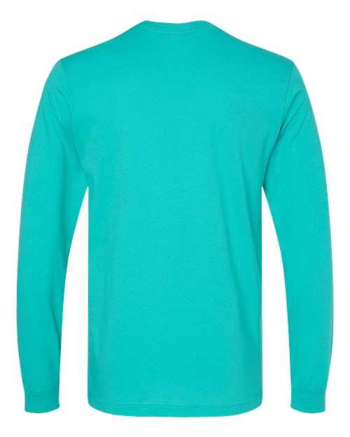BELLA + CANVAS 3501, Unisex Jersey Long Sleeve Tee, Teal