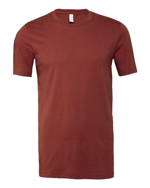 BELLA + CANVAS 3001, Jersey Tee, Rust
