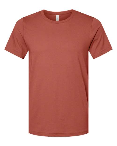 BELLA + CANVAS 3001, Jersey Tee, Clay