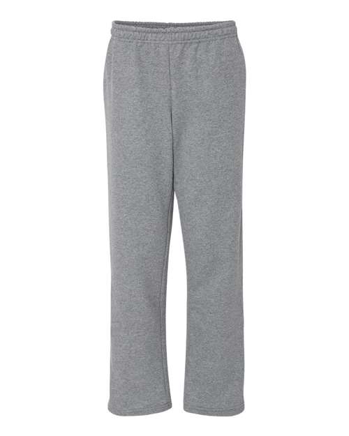 Heavy Blend™ Open-Bottom Sweatpants with Pockets - - 4472 Graphite Heather 13560 18300 8-8.9 oz Adult Athletics Blends Bottoms Cotton/Poly (50/50) Drawstring Gildan Heavy (Over 6 oz) Jersey Mens & Unisex No Visible Logos Open Bottoms Pants Pockets Polyester Side Seams Sweatpants Tear Away Unisex