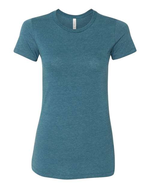 Women's Slim Fit Tee - Heather Deep Teal - - 2020