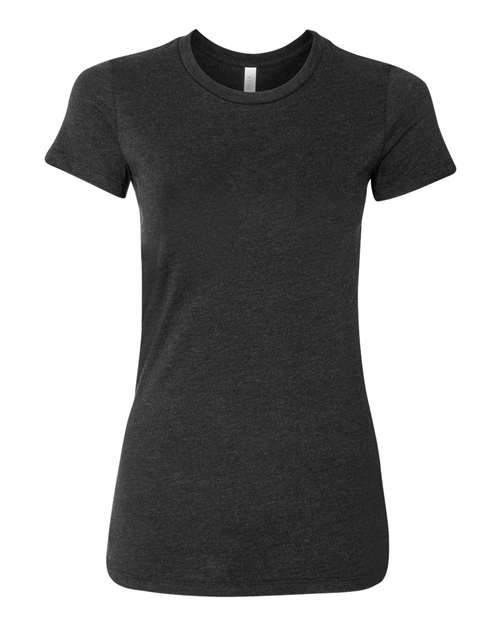 Women's Slim Fit Tee - Black Heather - - 2020