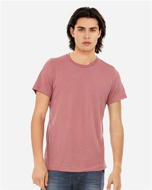 Triblend Tee - Mauve Triblend - - 1441