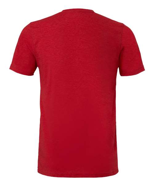 BELLA + CANVAS 3413, Triblend Tee, Solid Red Triblend