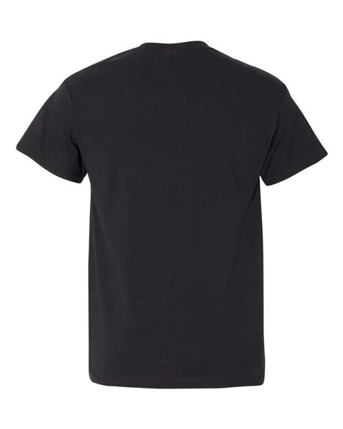 Gildan 5300, Unisex Heavy Cotton Pocket T-shirt, Black