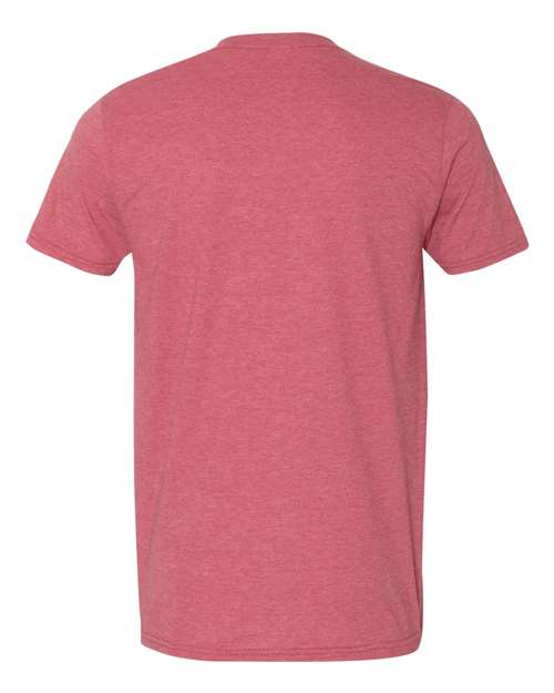 Gildan 64000, Unisex Softstyle T-shirt, Heather Cardinal Red