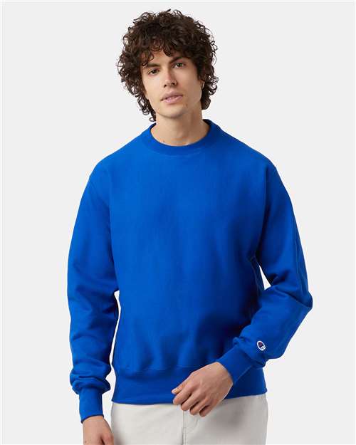 Champion S149, Unisex Reverse Weave Crewneck Sweatshirt, Athletic Royal