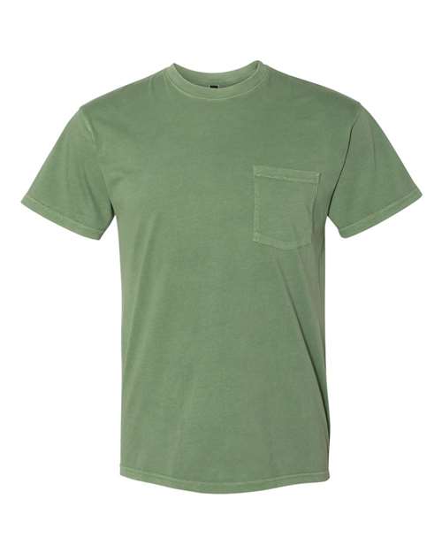 Unisex Inspired Dye Pocket T-Shirt - - 4863 Clover 2XL 39618 5-5.9 oz 7415 Adult Best Selling Brands CA New ab Cotton Cotton - 100% Cotton - Combed Cotton - Over 50% Cotton - Ringspun Crewneck Fashion T-Shirts Fitted Garment & Pigment Dyed Garment Dyed Garment Washed Go To Fashion Jersey Mens & Unisex Next Level No Visible Logos Pockets Regular (5-6 oz) Ribbed Short Sleeves Side Seams T-Shirts T-Shirts - Premium Tear Away Tops Unisex