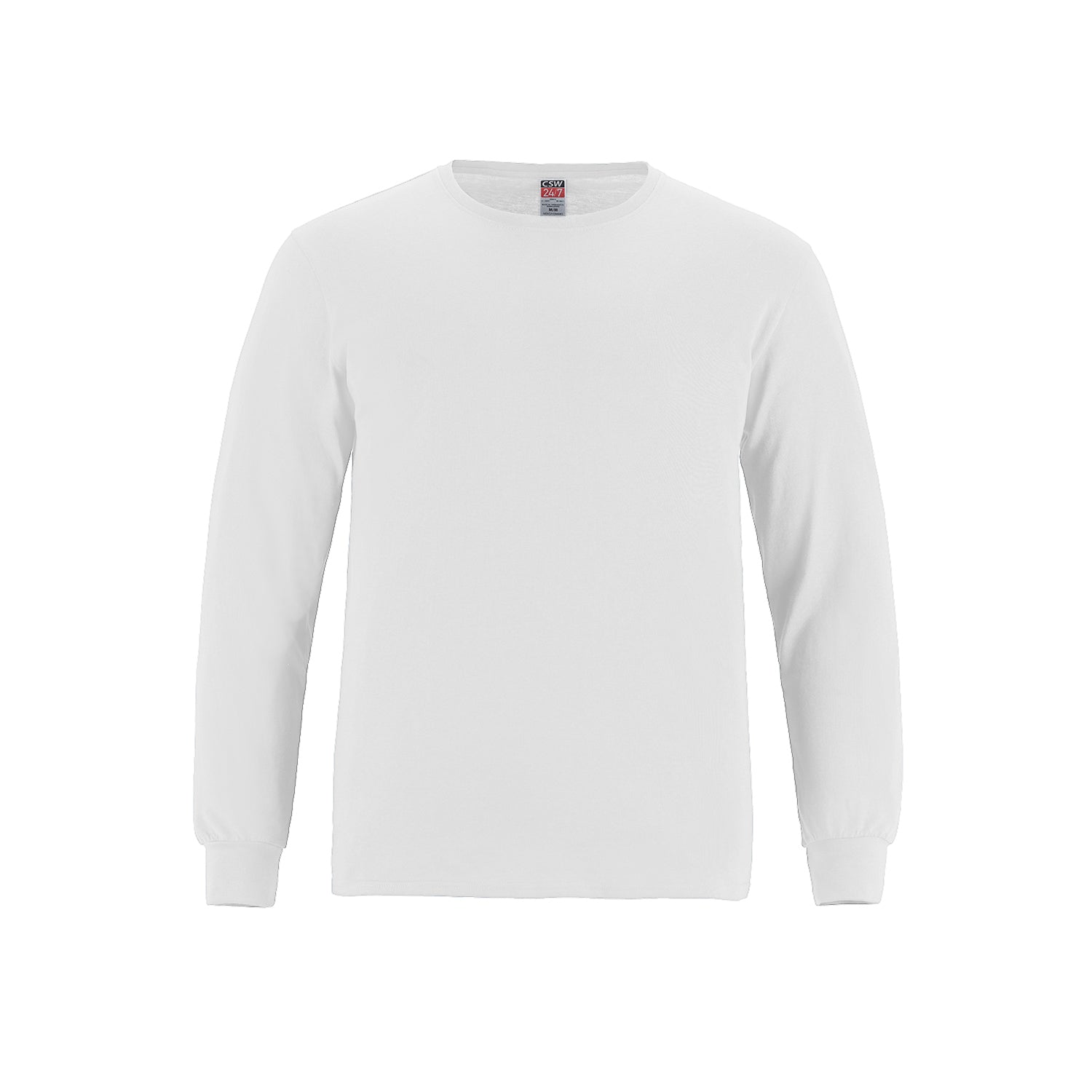 S5615Y - Breeze - Youth RING SPUN Combed Cotton Long Sleeve Crewneck T-Shirt 5615y CSW24/7 longsleeve Women youth