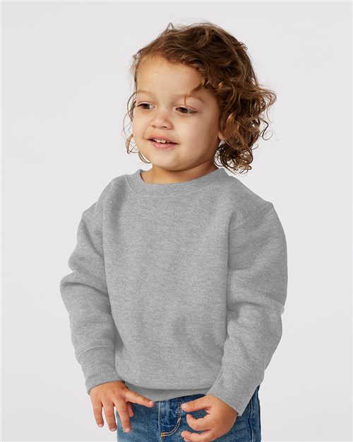 Toddler Fleece Crewneck Sweatshirt - - 567 - Toronto Screen Printing- Color
