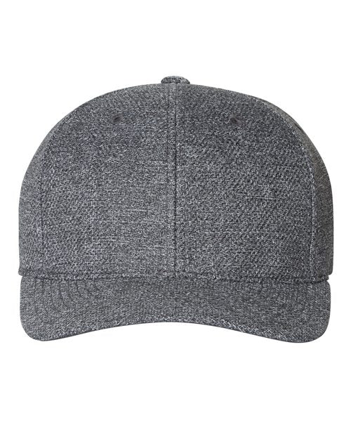 Mélange Cap - - 5743 44295 6355 Adult Fitness and Wellness Flexfit Go To Fashion Golf Hats Headwear No Visible Logos Polyester Polyester - Over 50% School & Team Six-Panel Slightly Curved Structured