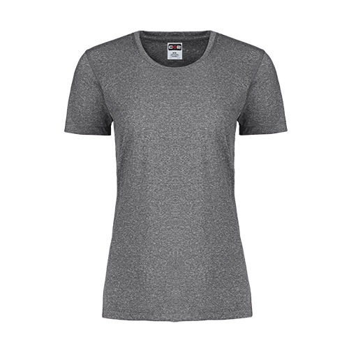 S05931 - Riviera - Ladies Performance Crewneck T-Shirt Black Heather 5931 __label:SALE-Purple & Green CX2 dry fit dryfit Ladies soccer jersey team Women
