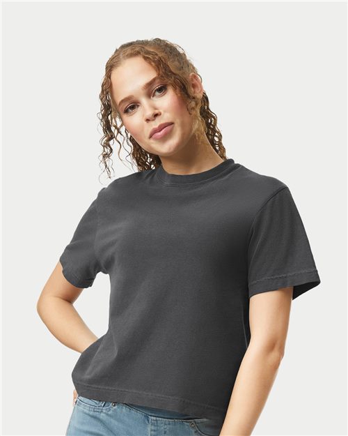 Women's Garment-Dyed Heavyweight Boxy T-Shirt - - 6069