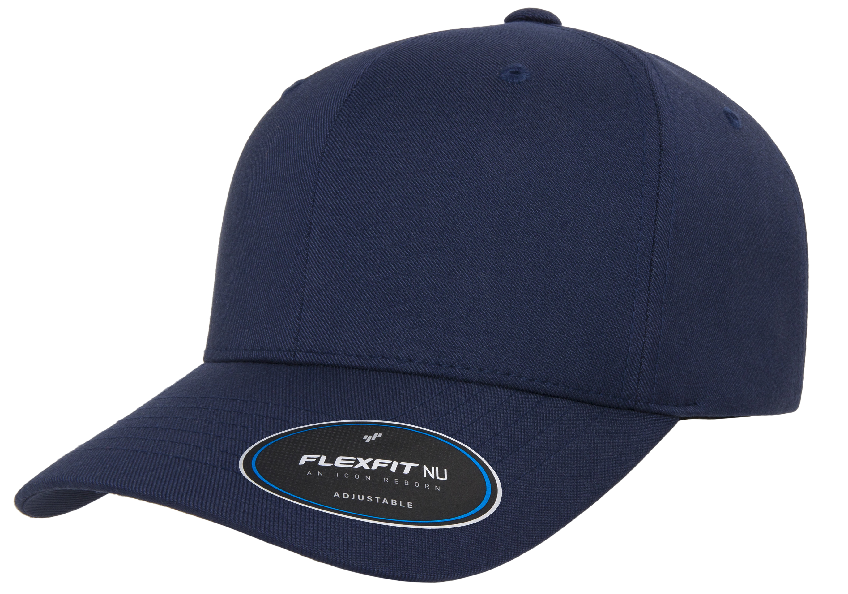 F06110 - Flexfit Nu Adjustable Cap Navy 06110 5-panel 6110 __label:IN-STOCK snap back yukon yupoong