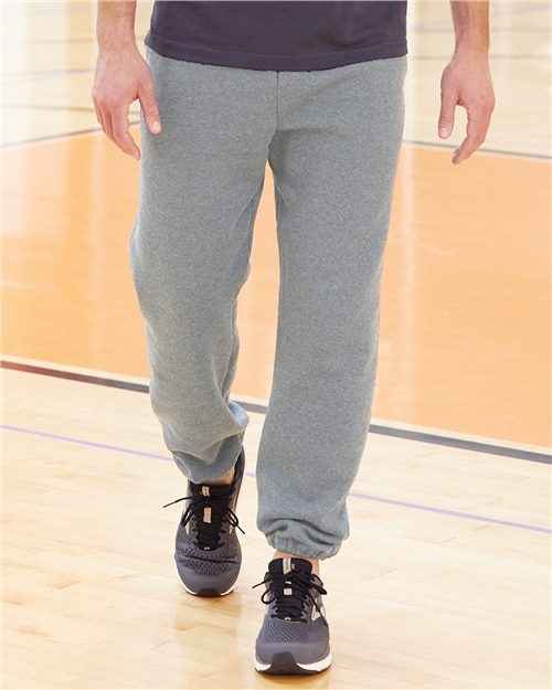 Unisex Dri Power® Closed Bottom Sweatpants with Pockets - - 6128
