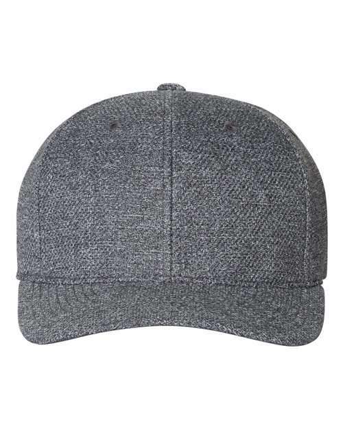 Mélange Cap - - 5743 Dark Heather L XL 44295 6355 Adult Fitness and Wellness Flexfit Go To Fashion Golf Hats Headwear No Visible Logos Polyester Polyester - Over 50% School & Team Six-Panel Slightly Curved Structured