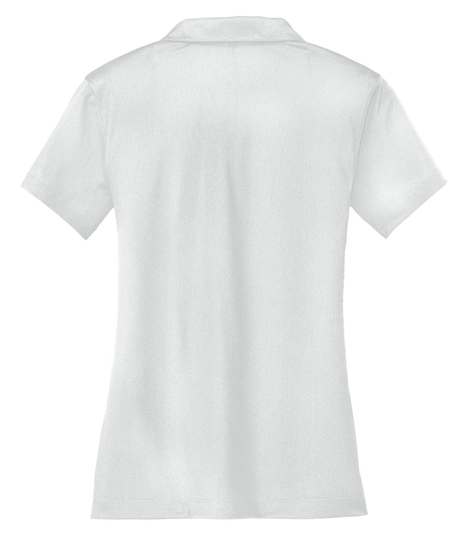 Nike - NIKE Dri-FIT VERTICAL MESH LADIES' POLO. - 637165 White 637165 Nike