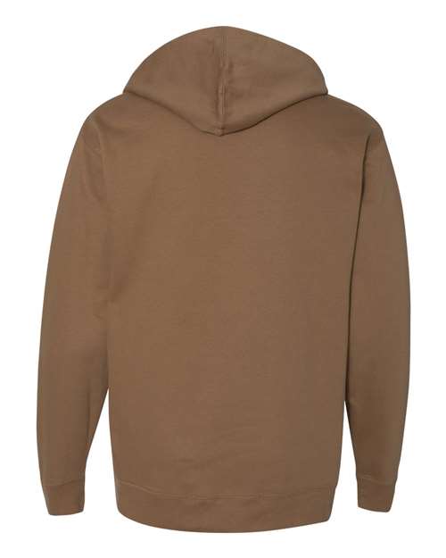 Independent Trading Co. SS4500, Unisex Midweight Hooded Sweatshirt, Saddle