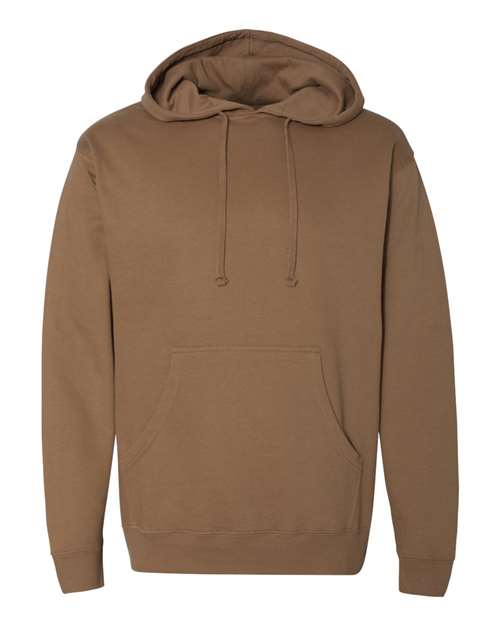 Independent Trading Co. SS4500, Unisex Midweight Hooded Sweatshirt, Saddle