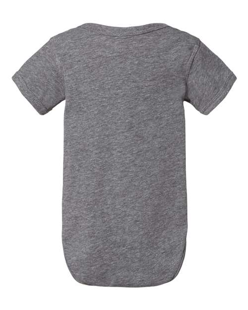 Rabbit Skins 4424, Infant Fine Jersey Bodysuit, Granite Heather