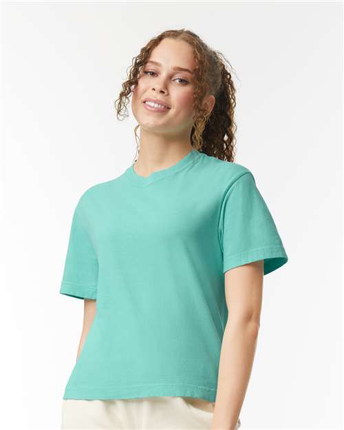 Women's Garment-Dyed Heavyweight Boxy T-Shirt - - 6069 - Toronto Screen Printing- Color
