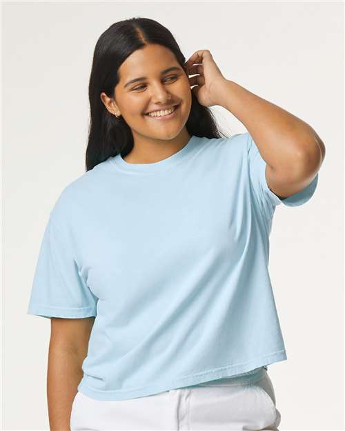 Women's Garment-Dyed Heavyweight Boxy T-Shirt - - 6069 - Toronto Screen Printing- Color