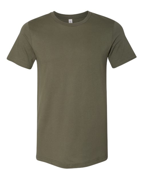 BELLA + CANVAS 3001, Jersey Tee, Military Green