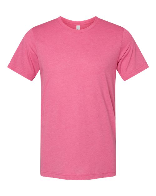 BELLA + CANVAS 3413, Triblend Tee, Charity Pink Triblend
