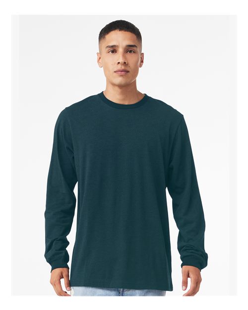Unisex Jersey Long Sleeve Tee - Atlantic - - 123