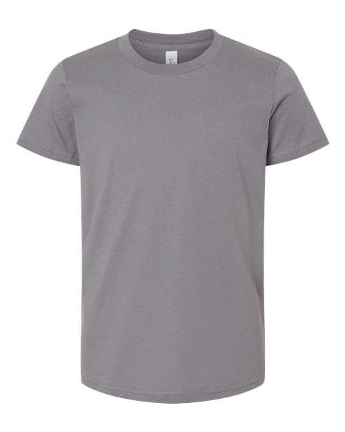 BELLA + CANVAS 3001Y, Youth Jersey Tee, Storm