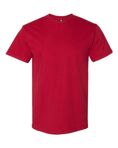 Gildan H000 Unisex Hammer™ T-Shirt Cotton Cotton-Poly Blend Midweight Moisture-Wicking Polyester Premium Regular Fit Short Sleeves Sport / Athletic T-Shirts Tear-Away Label Tops Womens Womens Tops Woven Shirts