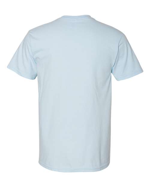 Gildan H000 Unisex Hammer™ T-Shirt Cotton Cotton-Poly Blend Midweight Moisture-Wicking Polyester Premium Regular Fit Short Sleeves Sport / Athletic T-Shirts Tear-Away Label Tops Womens Womens Tops Woven Shirts