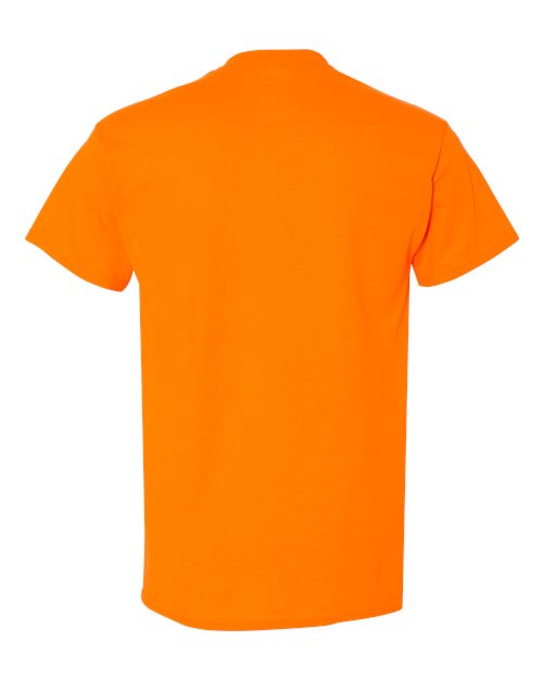 Gildan 8000, Unisex Dryblend T-shirt, Safety Orange
