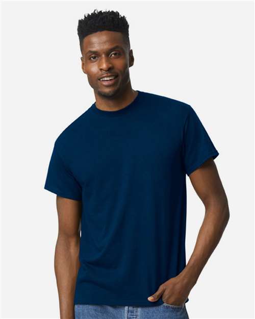 Gildan 8000, Unisex Dryblend T-shirt, Dark Navy