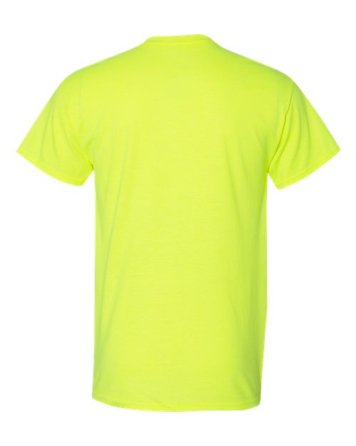 Gildan 8000, Unisex Dryblend T-shirt, Safety Green