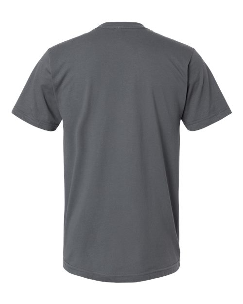 American Apparel 2001, Unisex Fine Jersey Tee, Asphalt