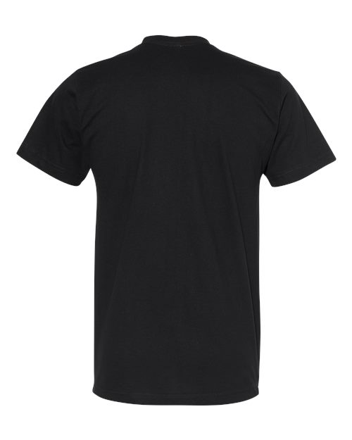 American Apparel 2001, Unisex Fine Jersey Tee, Black